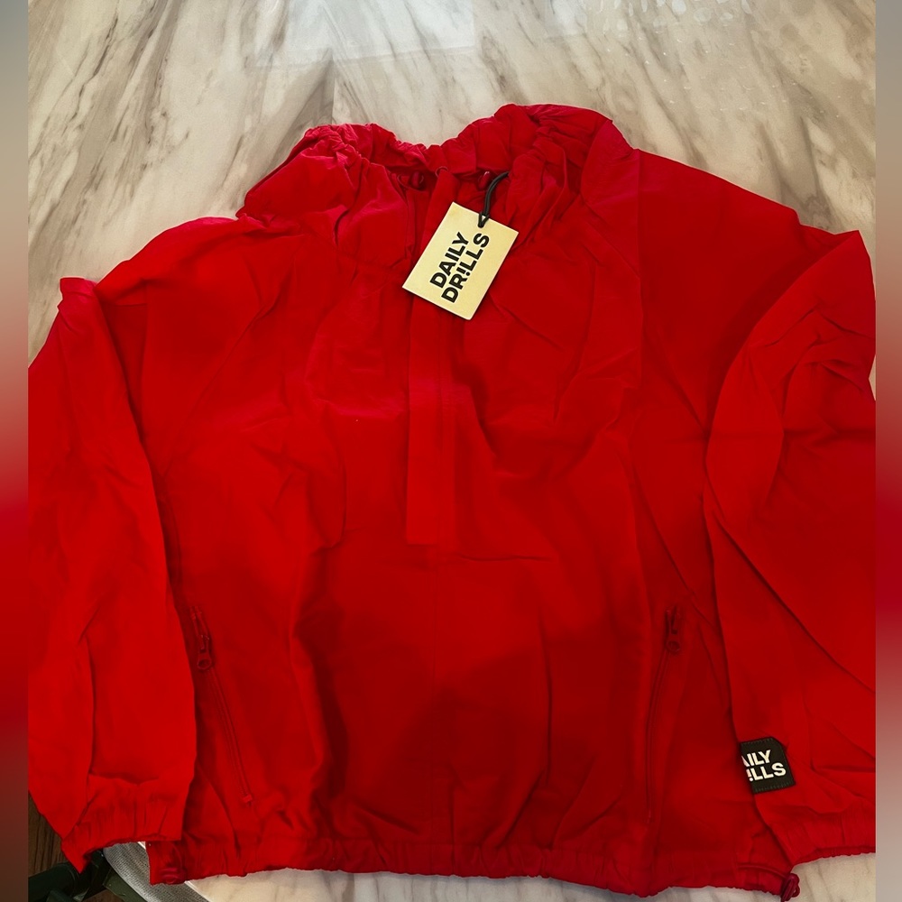 Daily Drills Nylon Zip Jacket